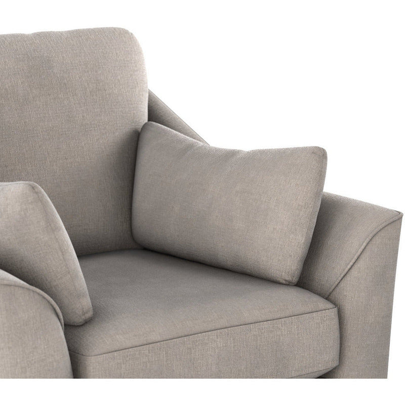 Hepburn Soft Linen Textured Sofa Chair