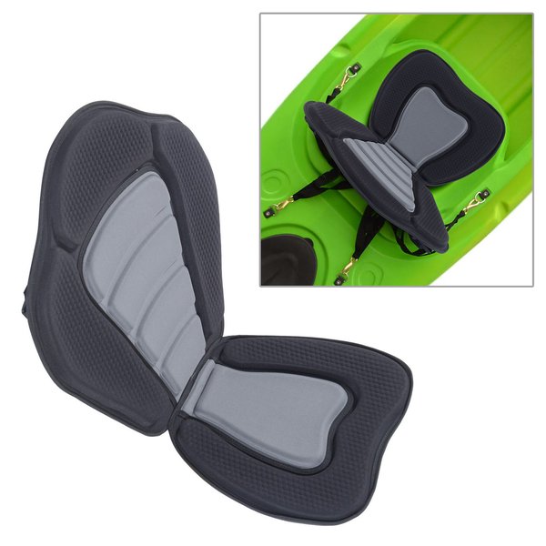 High Back Detachable Canoe/Kayak Seat- Black