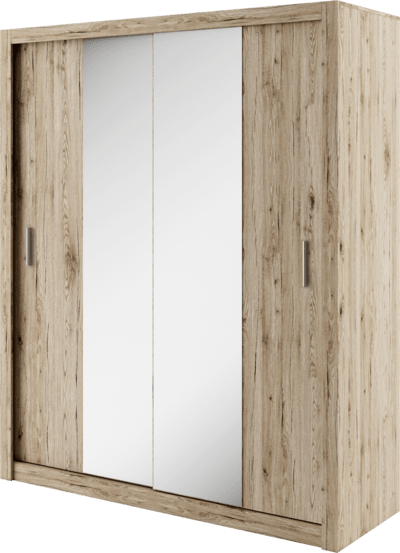 Idea 03 - 2 Sliding Door Wardrobe 180cm