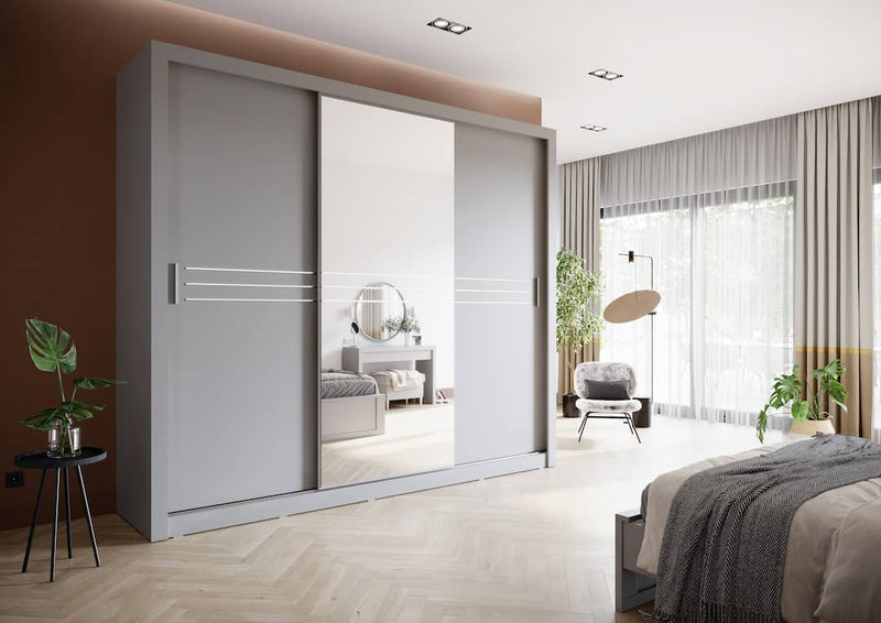 Havana 11 - 3 Sliding Door Wardrobe 250cm