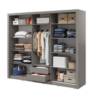 Havana 11 - 3 Sliding Door Wardrobe 250cm