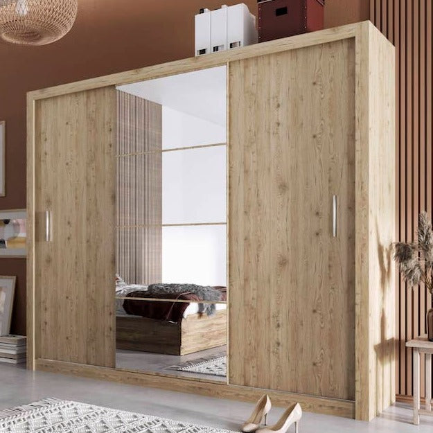 Idea 01 - 3 Sliding Door Wardrobe 250cm