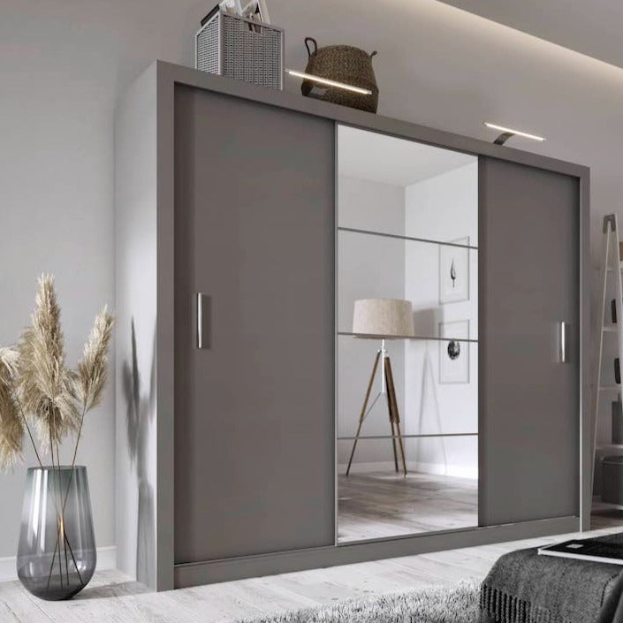 Idea 01 - 3 Sliding Door Wardrobe 250cm