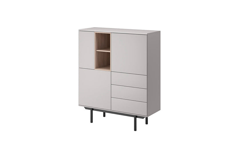 Inox Sideboard Cabinet 100cm