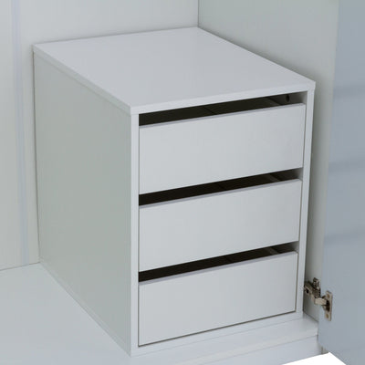 Italia 79 Storage Cabinet in White