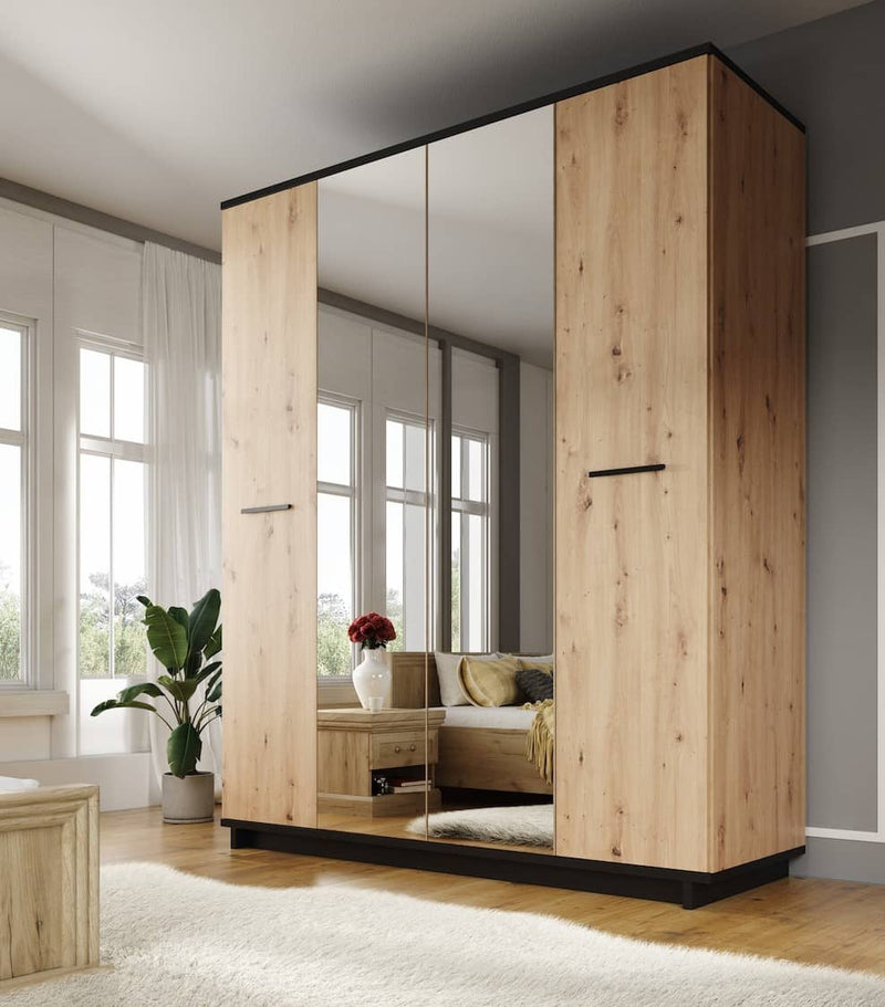 Ines 10 - 4 Door Wardrobe 180cm