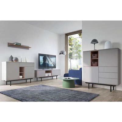 Inox Sideboard Cabinet 125cm