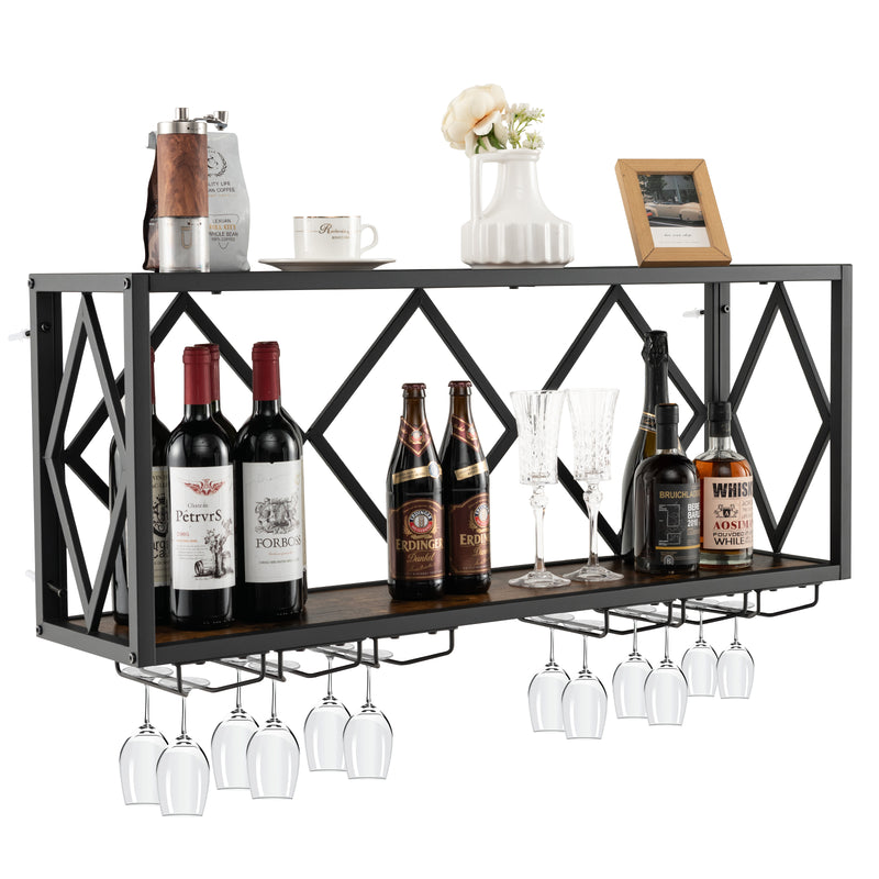 Wall Mounted Wine Rack