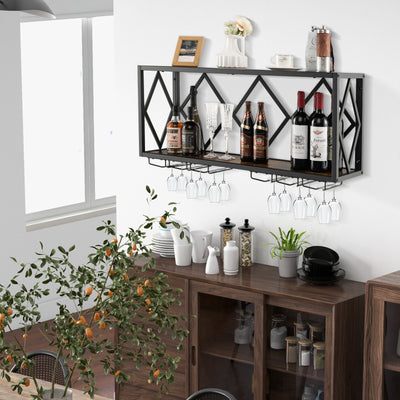 Wall Mounted Wine Rack