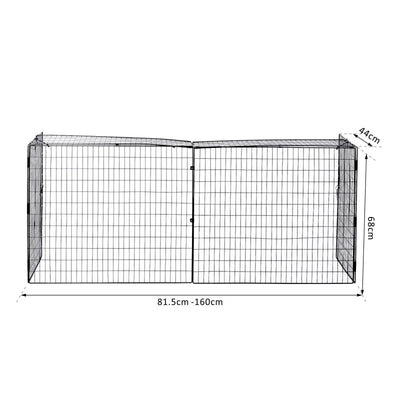 Extendable Fireguard Screen-Black