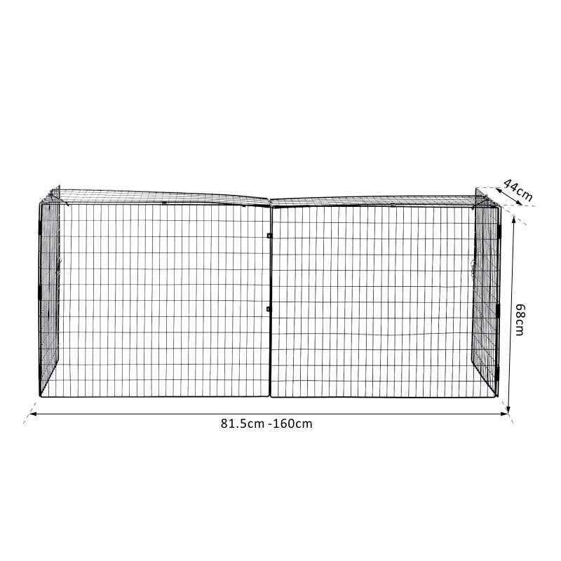 Extendable Fireguard Screen-Black