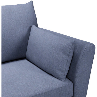 Kendra Soft Textured 3 Seater Sofa