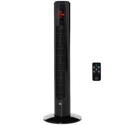 38'' Freestanding Tower Fan, Black