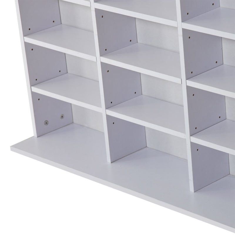 33 Adjustable Compartment Storage Unit - White