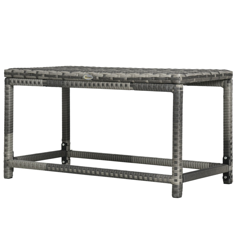 Outdoor Coffee Table- Mixed Grey