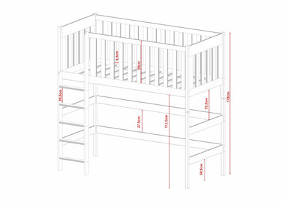 Laura Loft Bed