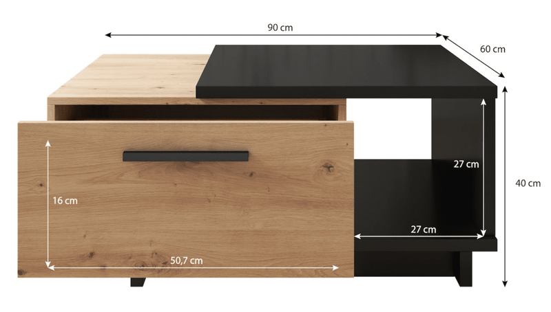 Ines 04 Coffee Table 90cm