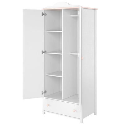 Luna LN-12 2 Door Wardrobe 85cm