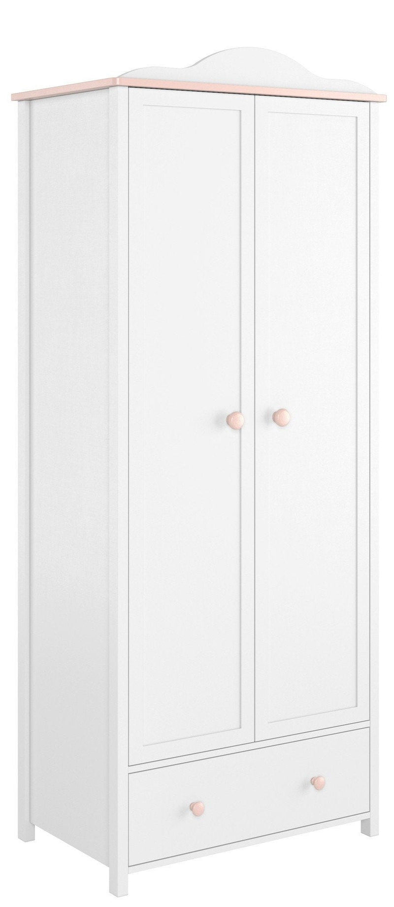 Luna LN-12 2 Door Wardrobe 85cm