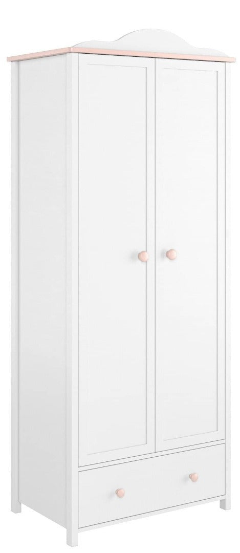 Luna LN-01 2 Door Wardrobe 85cm