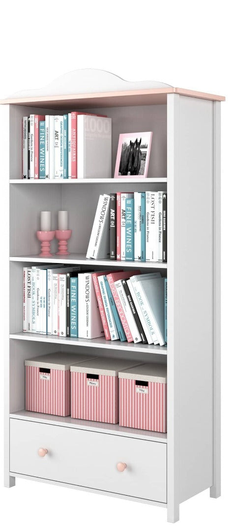 Luna LN-02 Bookcase Cabinet