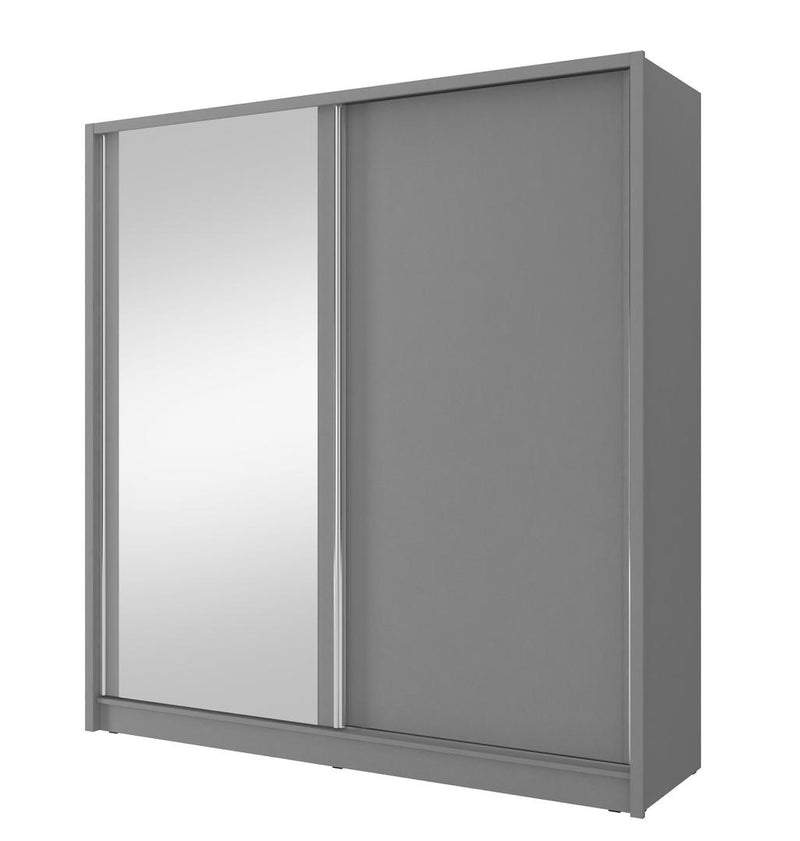 Luca Sliding Door Wardrobe 200cm [Mirror]