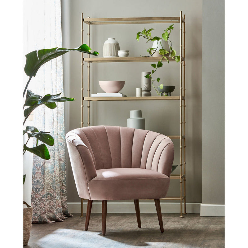 Lana Soft Touch Pink Sofa Chair