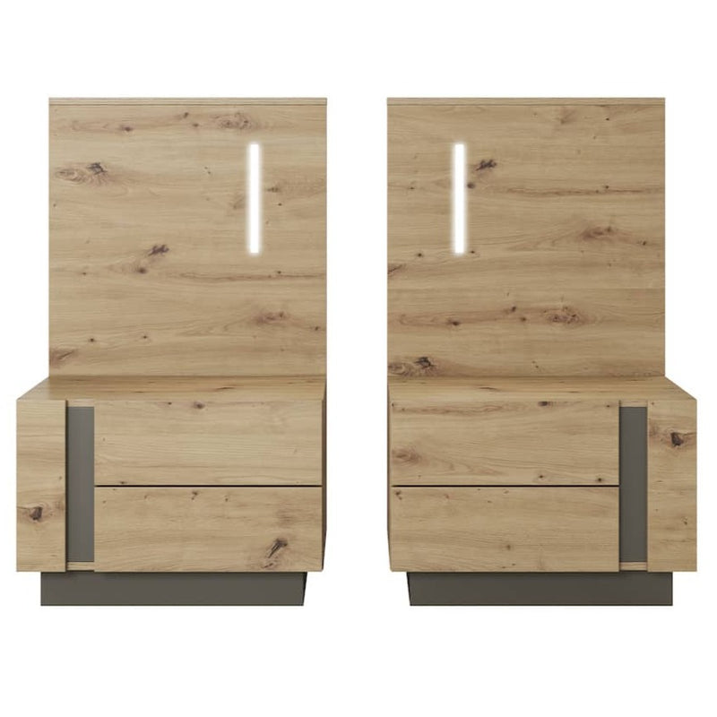 Arco Bedside Cabinets