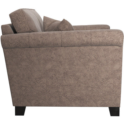 Leighton Soft Suede Chocolate Sofa Chair