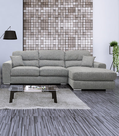 Vegas Grey Large Corner Sofa