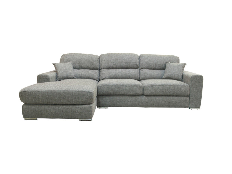 Vegas Grey Large Corner Sofa