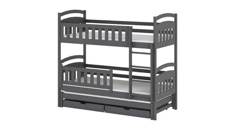 Blanka Bunk Bed with Trundle and Storage