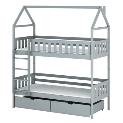 Wooden Bunk Bed Gaja With Storage