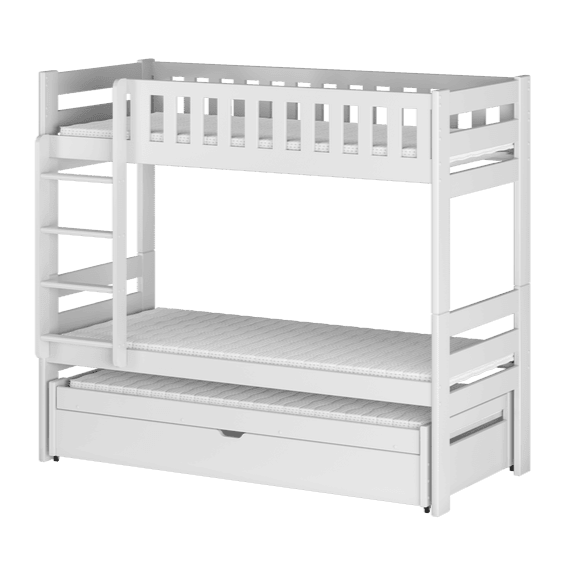 Harvey Bunk Bed with Trundle and Storage