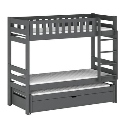 Harvey Bunk Bed with Trundle and Storage