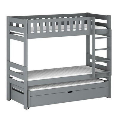 Harvey Bunk Bed with Trundle and Storage