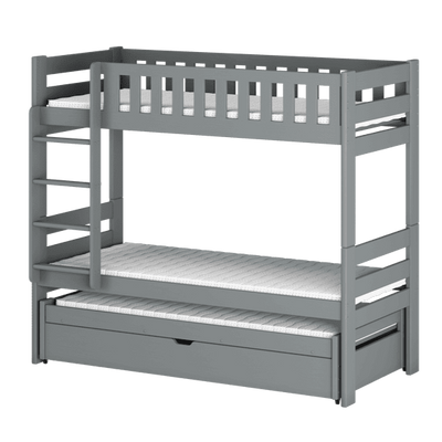 Harvey Bunk Bed with Trundle and Storage