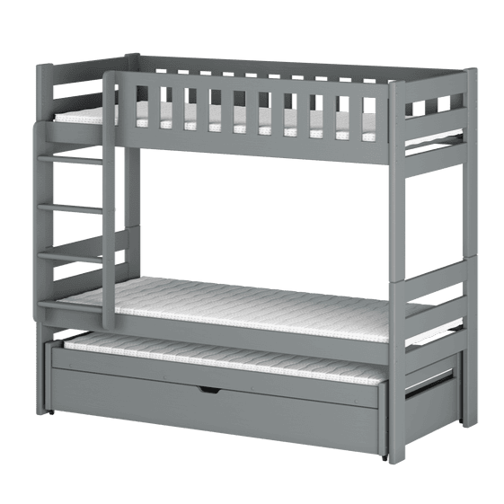 Harvey Bunk Bed with Trundle and Storage