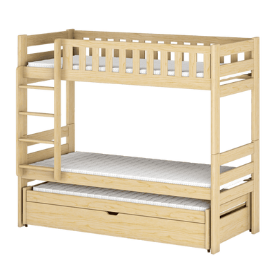 Harvey Bunk Bed with Trundle and Storage