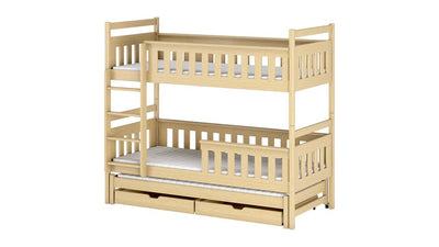 Kors Bunk Bed with Trundle and Storage