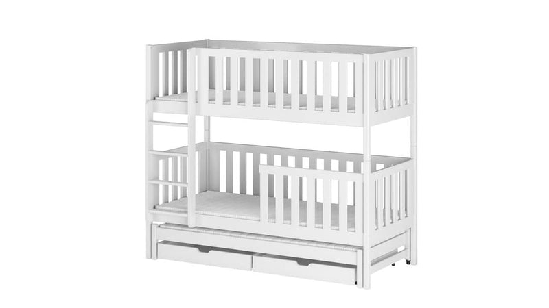 Lea Bunk Bed with Trundle and Storage