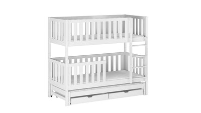 Lea Bunk Bed with Trundle and Storage