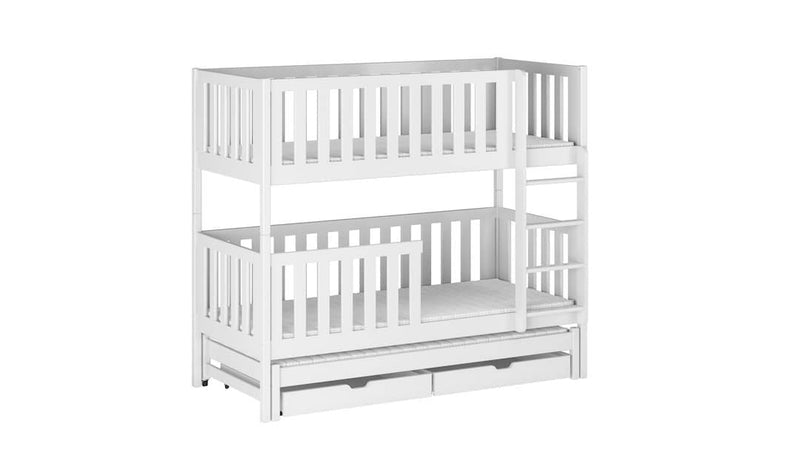 Lea Bunk Bed with Trundle and Storage