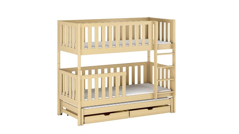 Lea Bunk Bed with Trundle and Storage