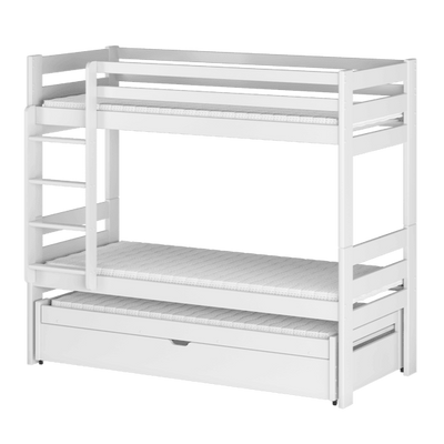 Lessi Bunk Bed with Trundle and Storage