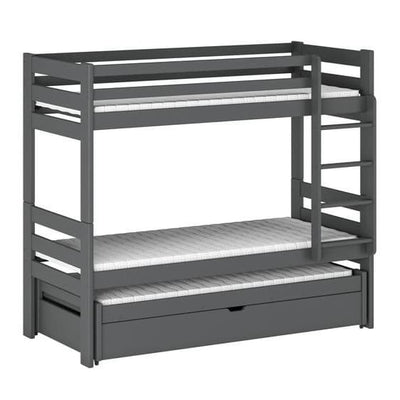 Lessi Bunk Bed with Trundle and Storage