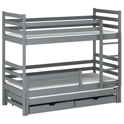 Luke Bunk Bed with Trundle and Storage