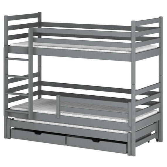 Luke Bunk Bed with Trundle and Storage