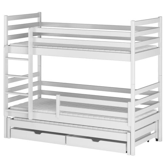 Luke Bunk Bed with Trundle and Storage