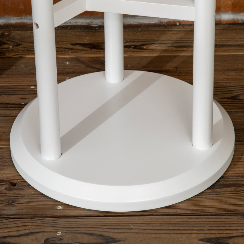 3-Tier Plant Stand, Shelf Rack, - White